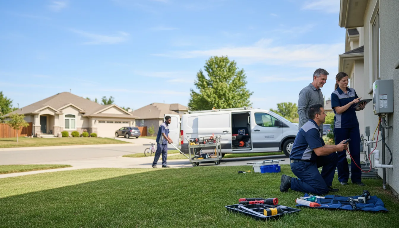 Tankless water heater service in Torrey, UT